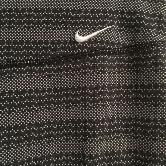 Nike Dry Fit dot print striped cropped leggings S - Picture 4 of 8
